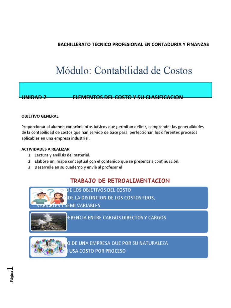Clasificación de Costos en Contabilidad | PDF | Costo | Business