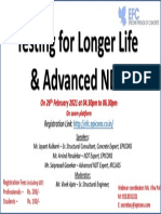 Testing For Longer Life & Advanced NDT: Webinar 118