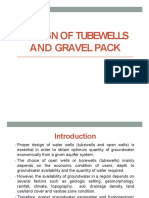 Design of Tubewells and Gravel Pack