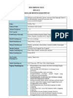 Modul Ajar (RPP) Descriptive Text