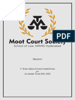 Intra Moot Proposition