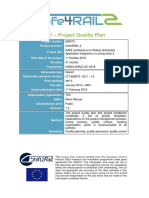 Safe4RAIL 2 D5.1 Project Quality Plan PU M04