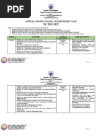 Instructional Supervisory Plan Sample | PDF | Teachers | Learning