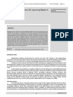 Students' Perceptions of Learning Mode in Mathematics