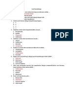 SOAL FARMAKOLOGI