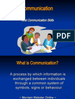 Oral Communication Overview