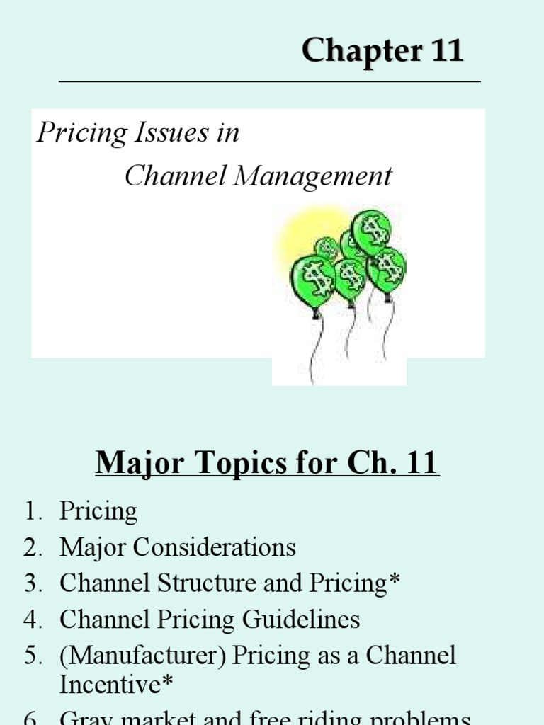 Channel Pricing Strategies Explained | PDF | Pricing | Brand
