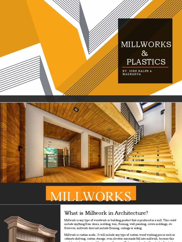 Millwork & Plastics Guide PDF Thermoplastic Plastic