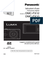 Manuale Fotocamera Panasonic