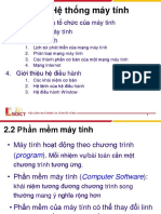 Tin học đại cương Phần I.2.2 Phần mềm máy tính