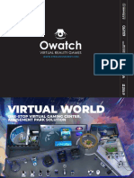 Owatch Virtual Gaming Center 9D VR Cinema Simulator