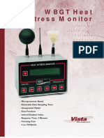 WBGT Heat Stress Monitor: Reliable Lightweight Portable Accurate