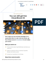 You Can Still Get Free Cloud - Boost X2 - CryptoTab Browser