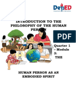 Introduction To The Philosophy of The Human Person