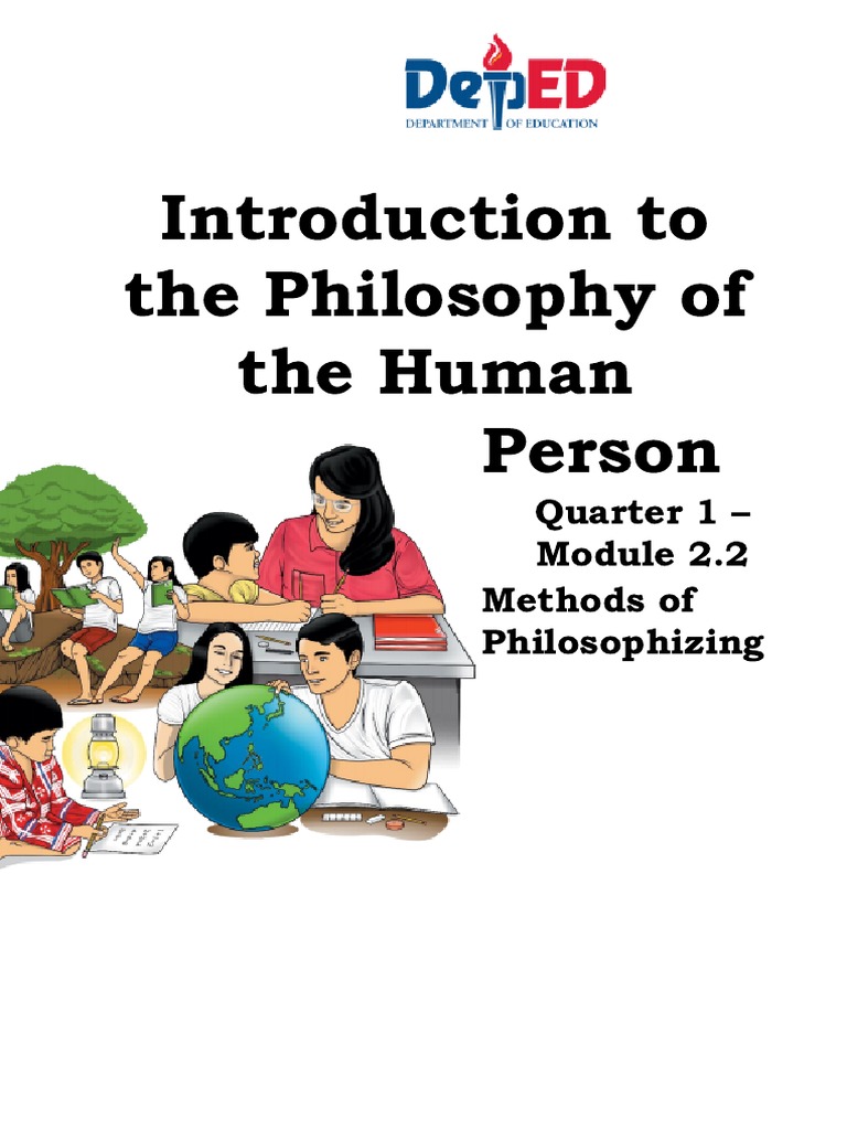 Introduction To The Philosophy of The Human Person: Quarter 1 - Methods ...