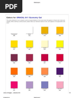 ORACAL 6 4 1 Econ Om y Ca L: Colorsfor