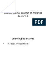 lecture 7 Islamic Concept of Worship PART 1