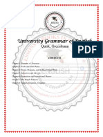 University Grammar of English: Quirk, Greenbaum