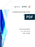 Panduan Etik Dan Hukum 2018