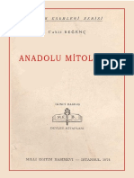 Cahit Beğenç - Anadolu Mitolojisi