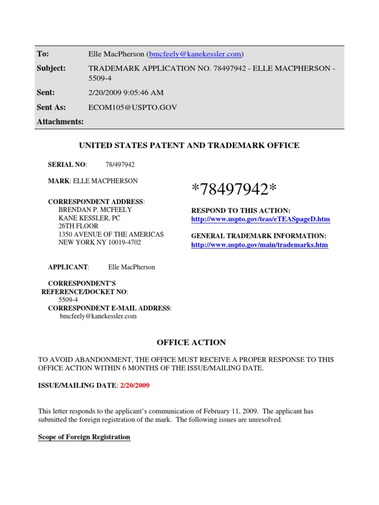 United States Patent and Trademark Office | PDF | United States Patent ...