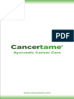 Cancertame Brochure - English