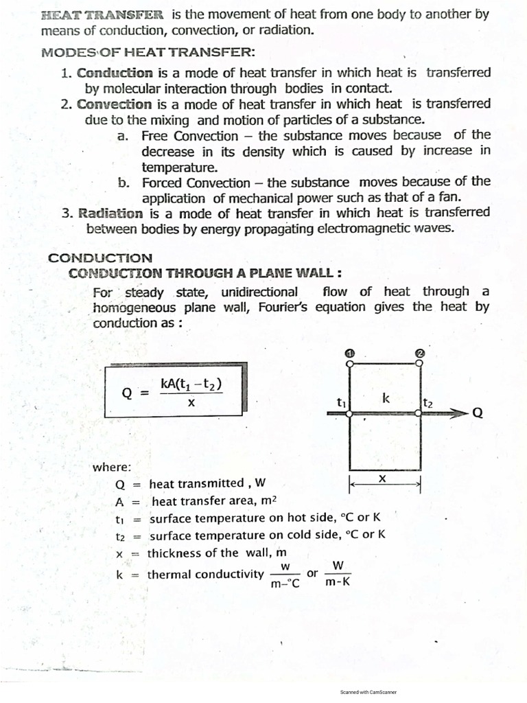 Heat Transfer in Composite Walls | PDF | Thermal Conduction | Thermal ...