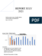 Mis Report July 2021: Field Executive Name-Randhir Mishra Territory-Bihar and Jharkhand Date - 4.07.2021