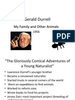 Gerald Durrell: My Family and Other Animals