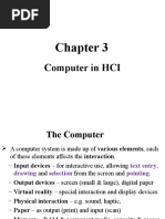 HCI Ch-3 The Computer