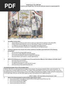 APUSH Period 7 Test