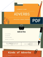 Adverbs: Fundamental Grammar