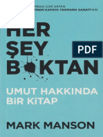 Mark Manson - Her Şey Boktan