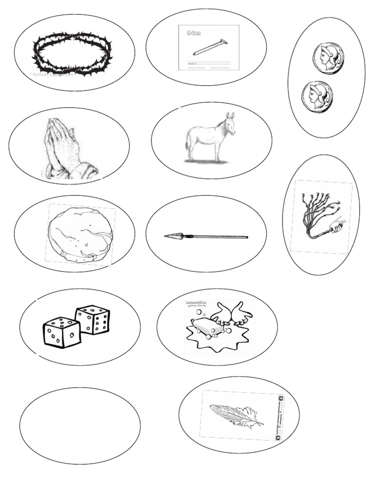 Resurrection Eggs Coloring Pages