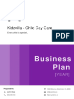 Day Care Business Plan Example
