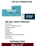 MOOC Dropout Prediction