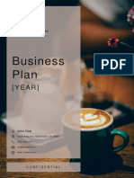 Coffee Shop Business Plan Example