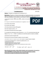 Solución problemas Matemática II CCEE