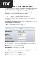 Configuración rápida AIROS