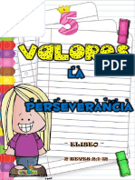 Valores 5 La Perseverancia