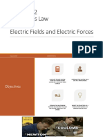 Coulomb's Law Electric Fields and Electric Forces: 2 September 2020 Dumigpe Physics 72