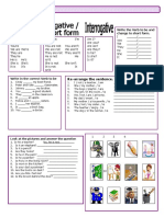 Verb to Be Grammar Drills 803 (1)