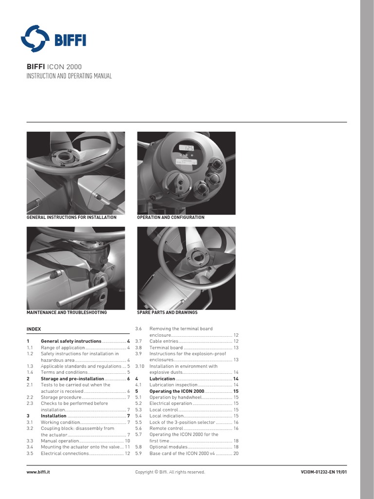 Icon2000 Electric Actuator en en Us 2379006 | PDF