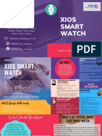 Xios Smart Watch Broucher