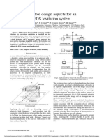 Control Design Aspects For An EDS Levitation System: M. Andriollo, S. Carmeli, F. Castelli Dezza, M. Mauri