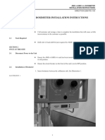 GE Medical Systems AMX-4/AMX-4+ Dosimeter Installation Instructions