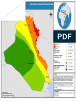 Iraq - Seismic Hazard Distribution Map