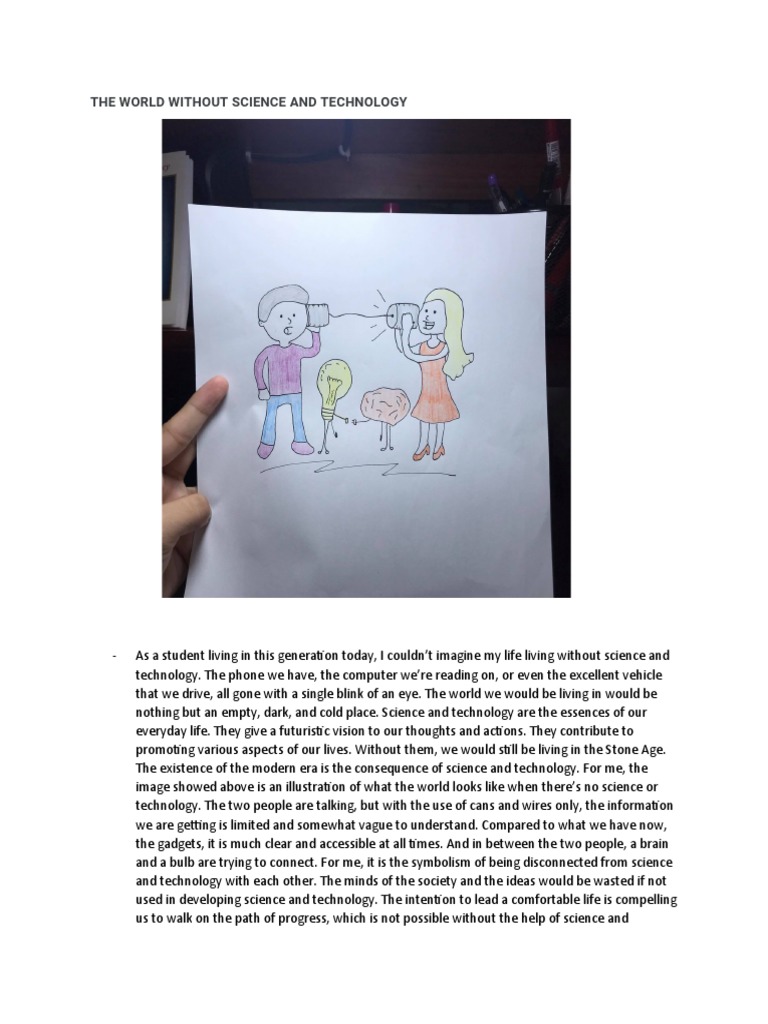 The World Without Science and Technology PDF