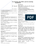 Conceptual Framework and Accounting Standards (CFAS)