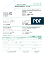 Factura Electrónica de Venta: Representación Gráfica